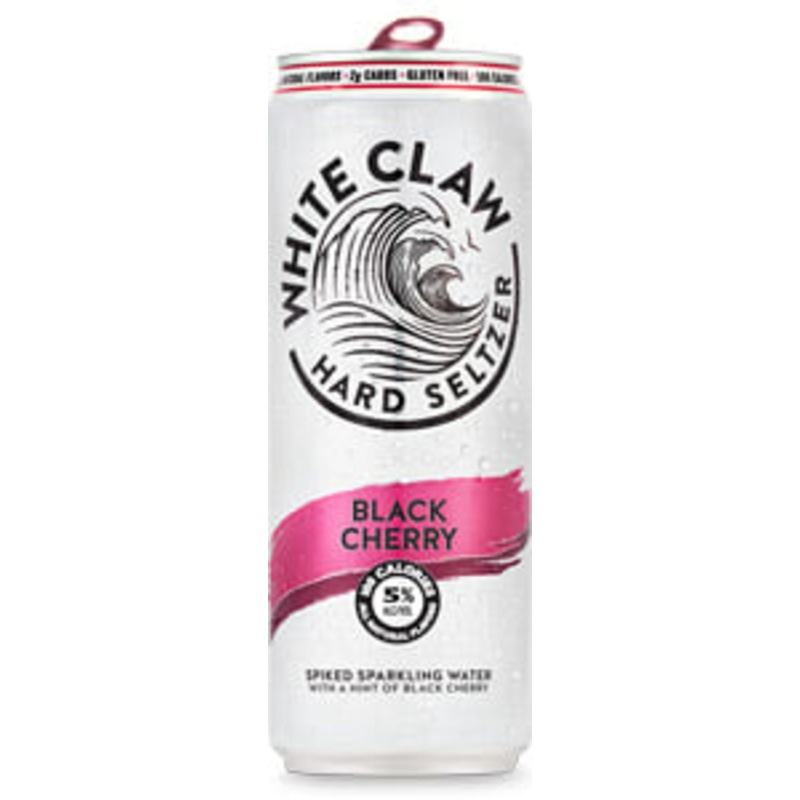 White Claw Black Cherry 24 – 12oz Cans, 12 Pack