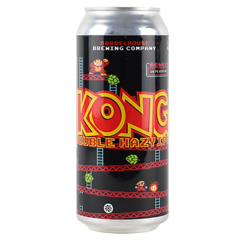 Barrelhouse Kong Double Hazy IPA 16OZ SINGLE CAN
