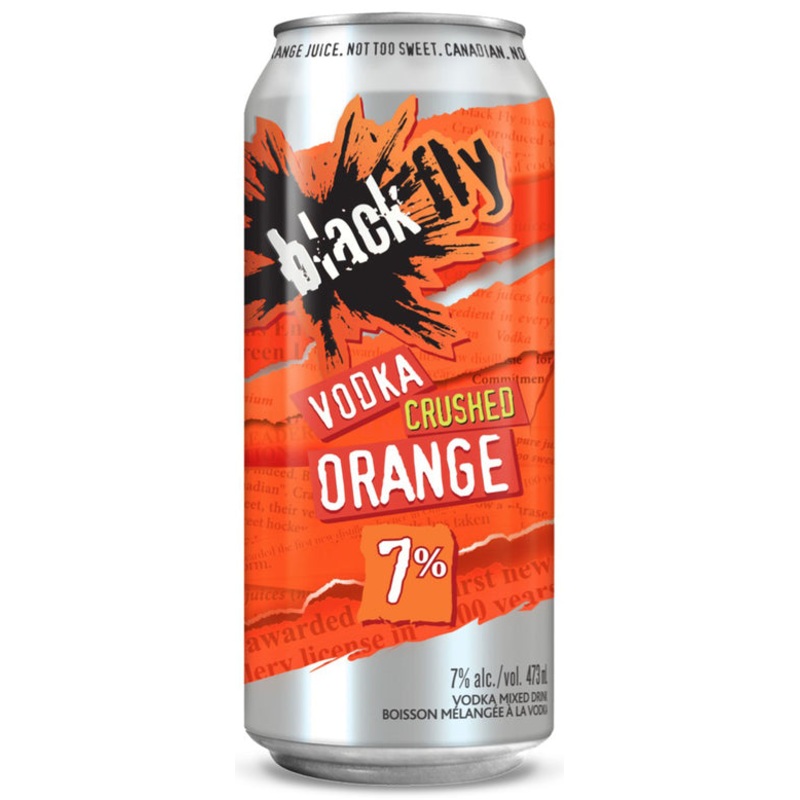 BLACK FLY VODKA CRUSHED ORANGE 473ML CAN @ Southgate [1008223] 473 ml