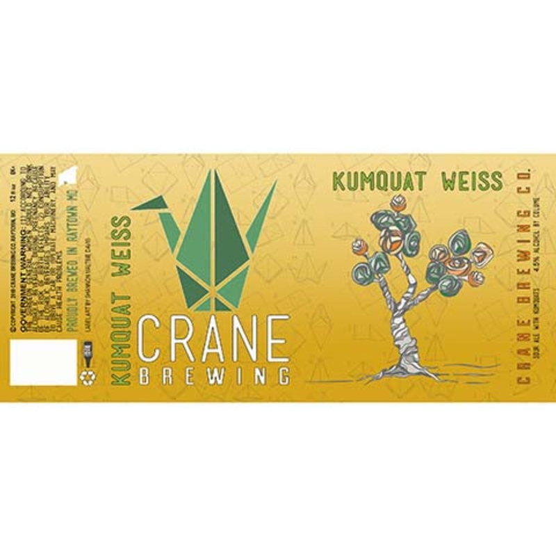Crane Kumquat Weiss 12OZ SINGLE CAN
