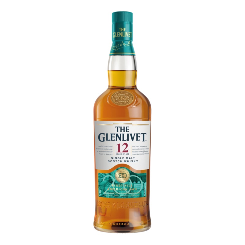 GLENLIVET 200TH ANNIVERSARY 12YR SINGLE MALT SCOTCH 700ML @ Lethbridge [1055411] 700 ml