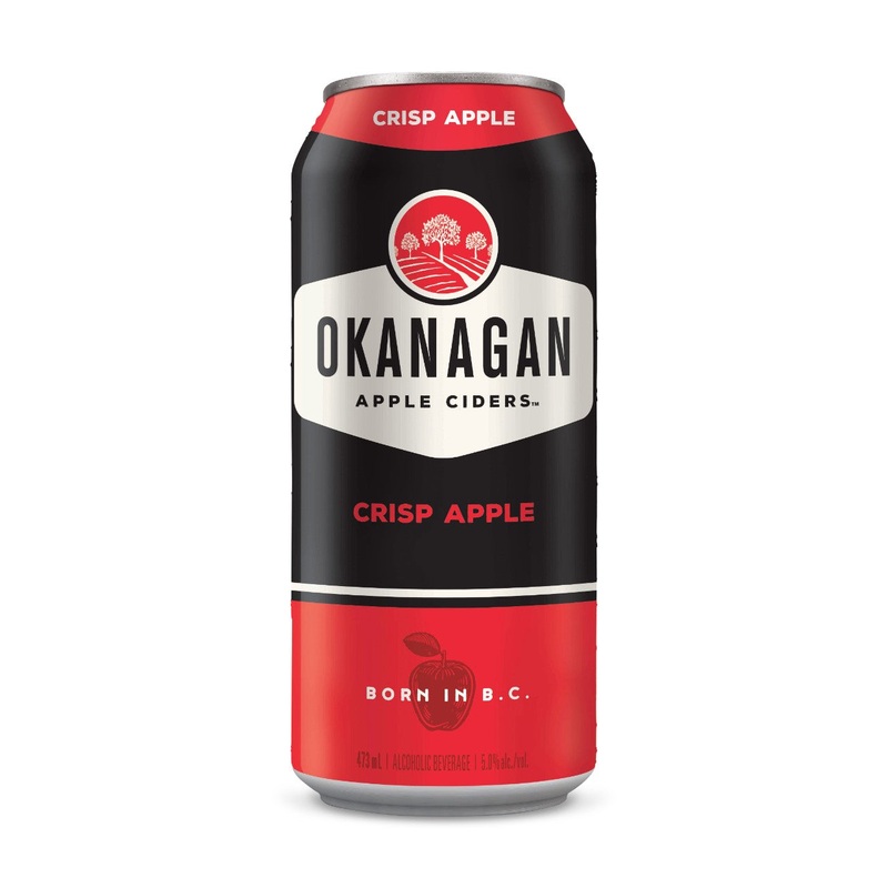 OKANAGAN APPLE CIDER CRISP APPLE 473 ML SINGLE CAN