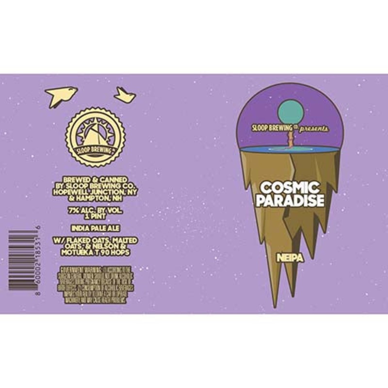 Sloop Cosmic Paradise NEIPA 16OZ SINGLE CAN