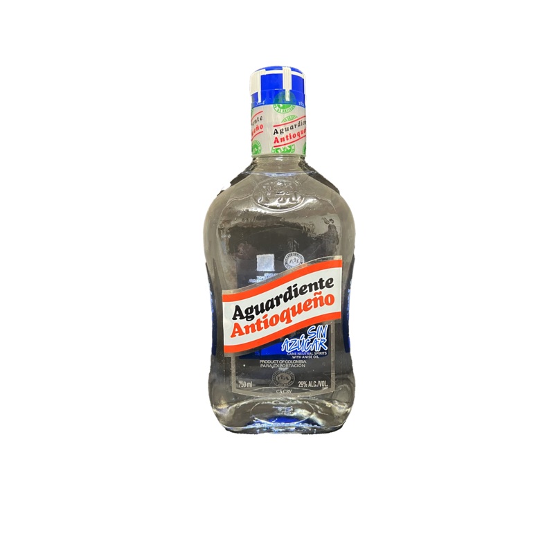 Aguardiente Antioqueno Sin Azucar 750ML