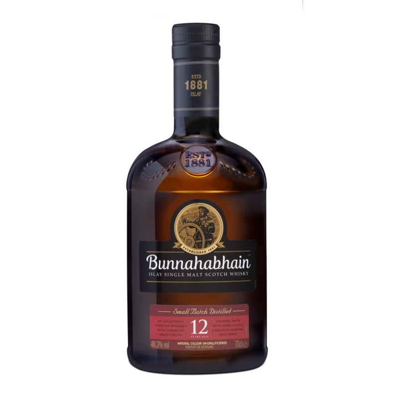 BUNNAHABHAIN SINGLE MALT SCOTCH 12 YR 92.6 750ML 750ML