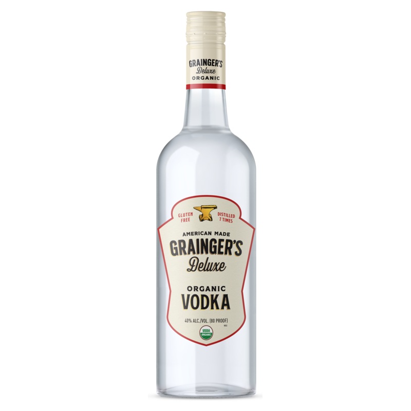 Graingers Vodka Organic Deluxe 750ML 750ml Bottle