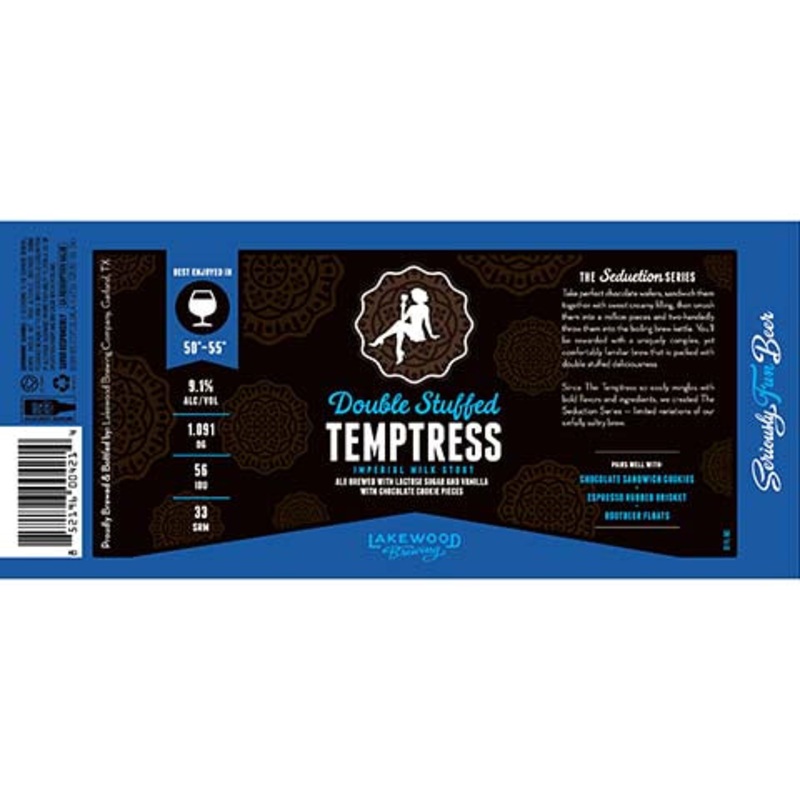Lakewood Double Stuffed Temptress Imperial Milk Stout 12OZ SINGLE BTL