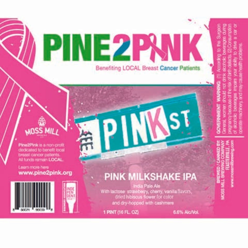Moss Mill Pine2Pink Milkshake IPA 16OZ SINGLE CAN