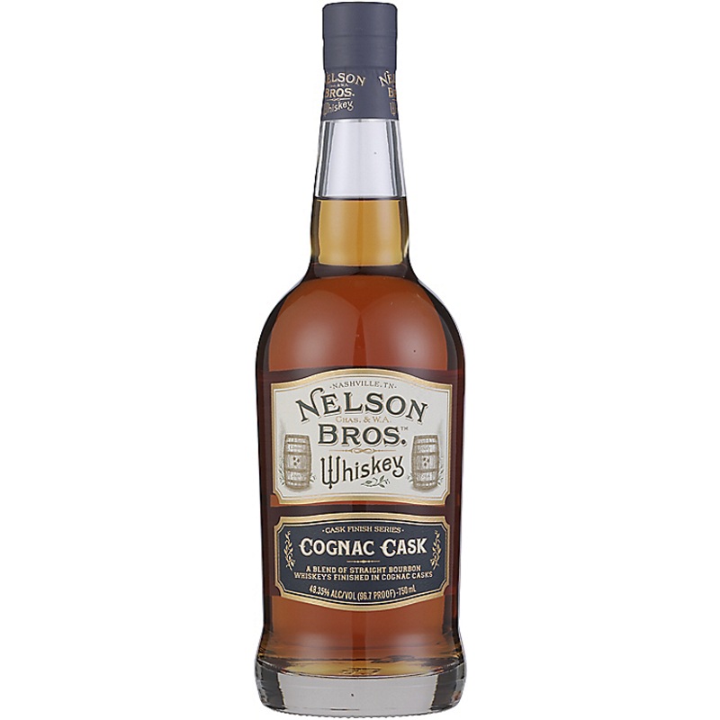 NELSON BROS BLENDED AMERICAN WHISKEY COGNAC CASK 96.7 750ML 750ML
