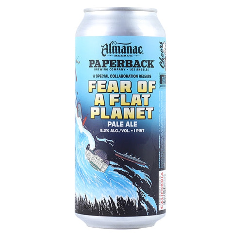 Paperback/Almanac Fear of Flat Planet Pale Ale 16OZ SINGLE CAN