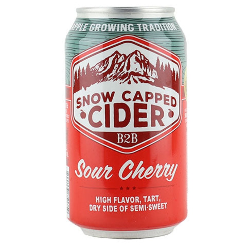 Snow Capped Sour Cherry Cider 12OZ SINGLE CAN