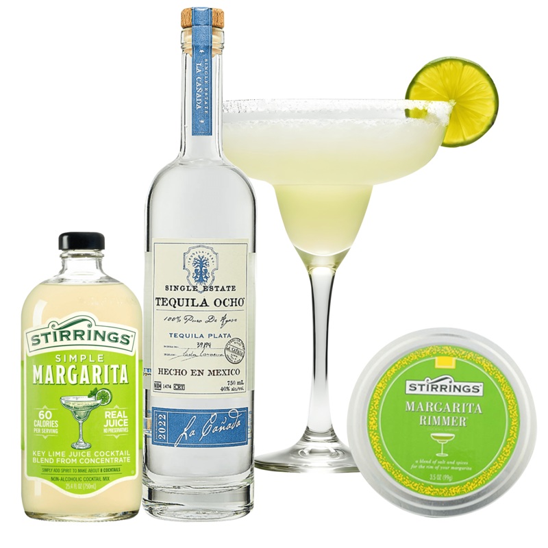 Tequila Ocho Margarita Gift Set Cheers to You