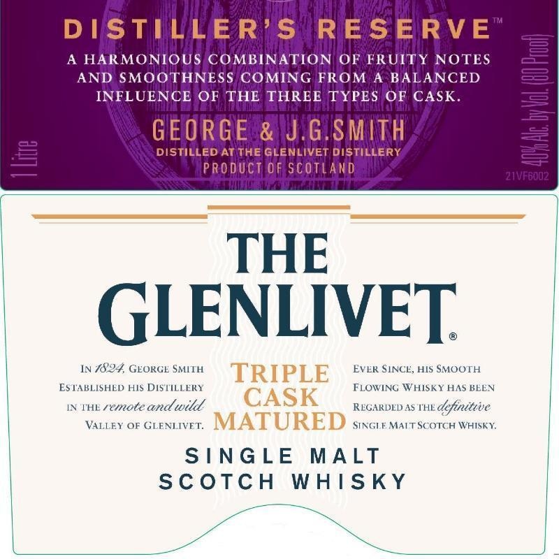 The Glenlivet Distiller’s Reserve Triple Cask Matured