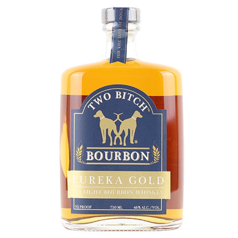 Two Bitch Ureka Gold Straight Bourbon Whiskey 750ML BTL