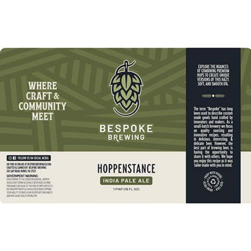 Bespoke Hoppenstance IPA 16OZ SINGLE CAN