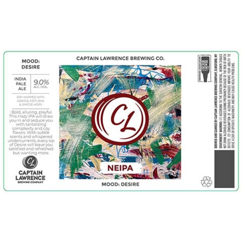 Captain Lawrence Mood: Desire NEIPA 16OZ SINGLE CAN