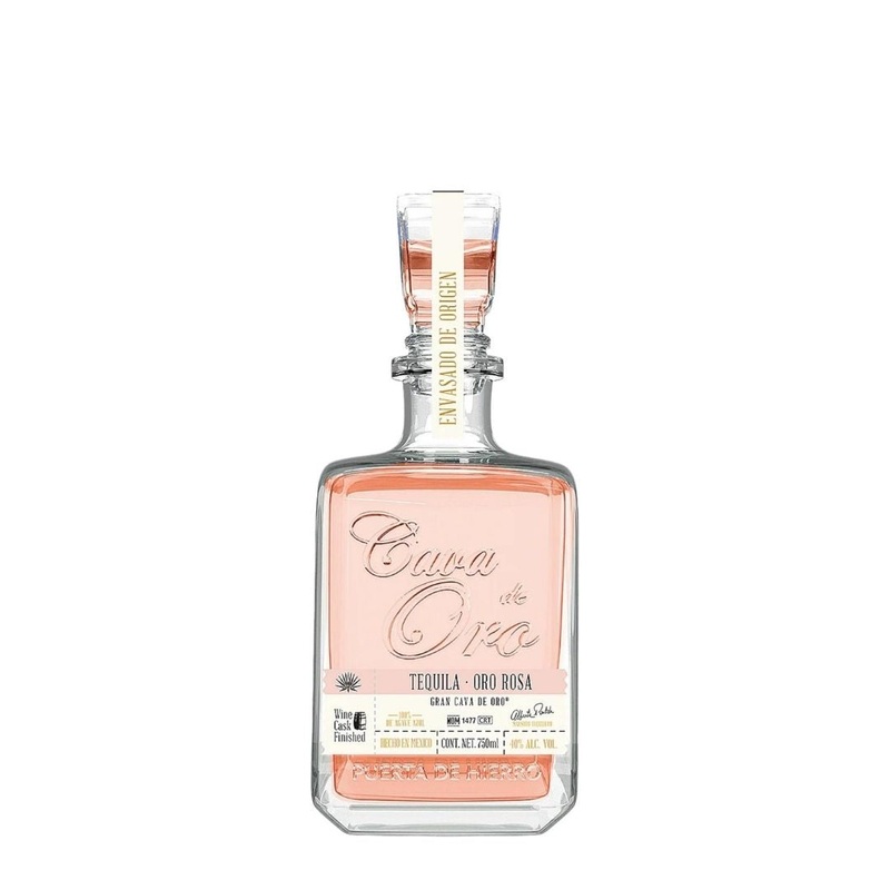 Cava de Oro Tequila Rose Gold Wine Cask Finished 750mL