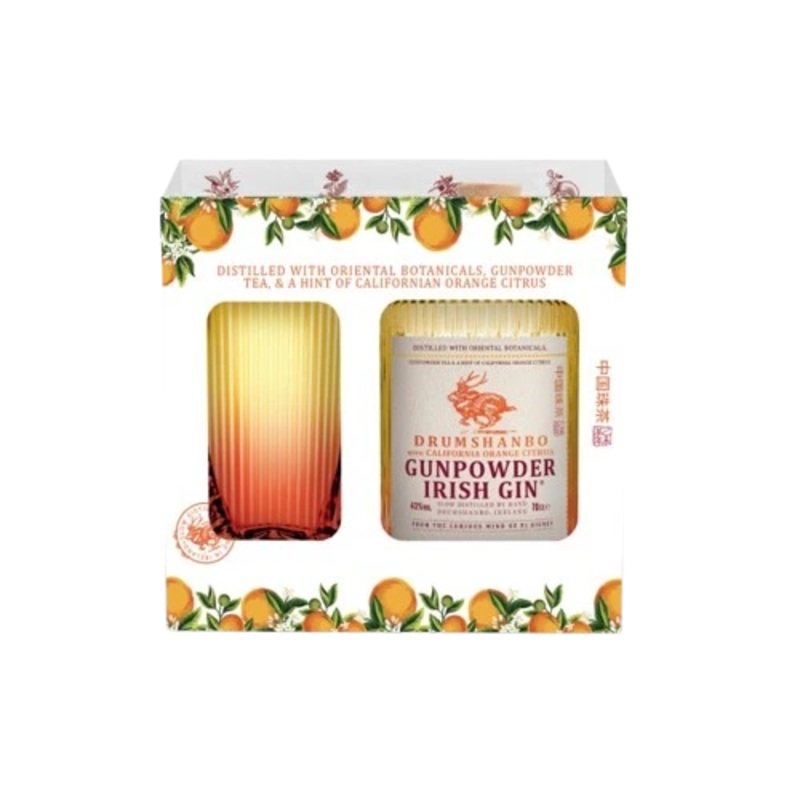 DRUMSHANBO CALIFORNIA ORANGE GIN GLASS PACK 750ML @ Deerfoot City [1055407] 700 ml
