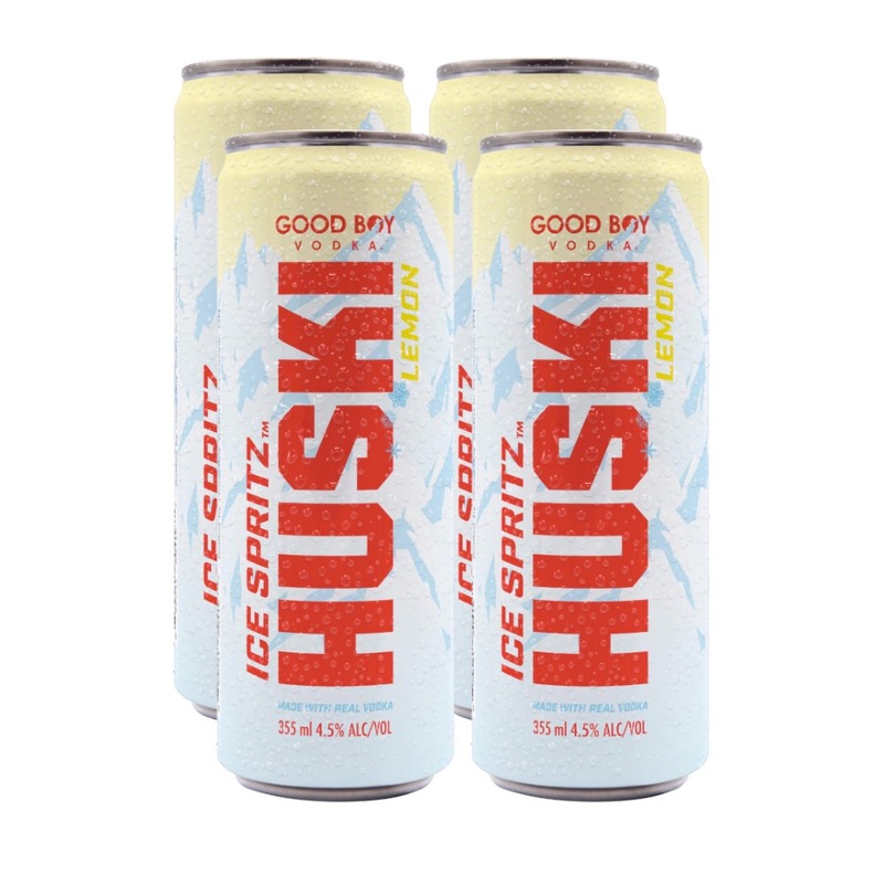 Good Boy Seltzer – Huski Lemon Ice Spritz 4pk