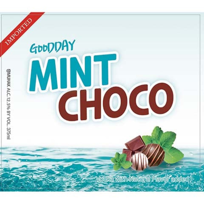Good Day Mint Choco Vodka 375ML BTL