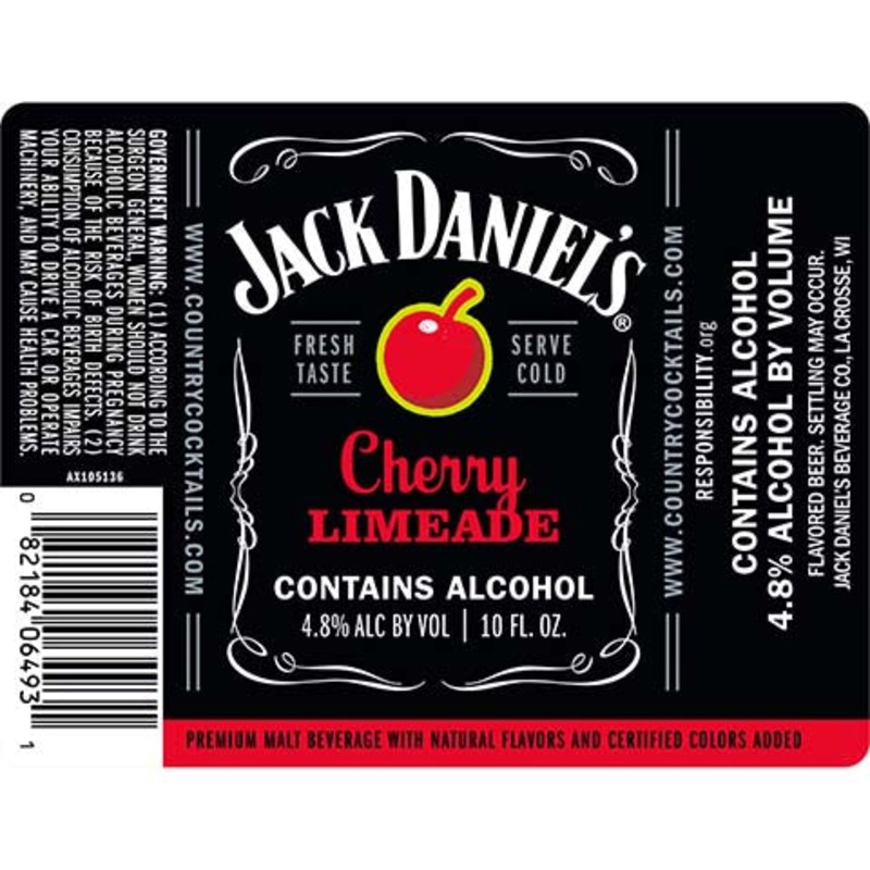 Jack Daniel’s Cherry Limeade 10OZ SINGLE CAN