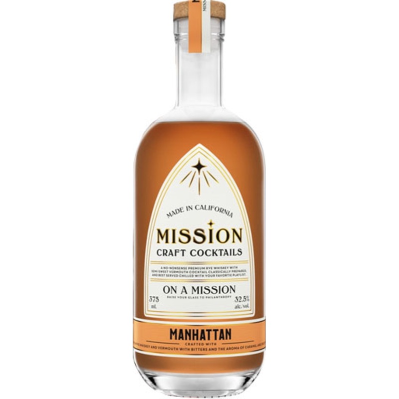 Mission Craft Cocktails Manhattan 375ml