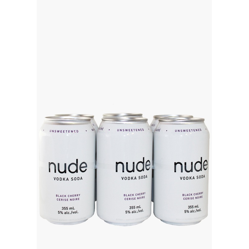 NUDE VODKA SODA BLACK CHERRY