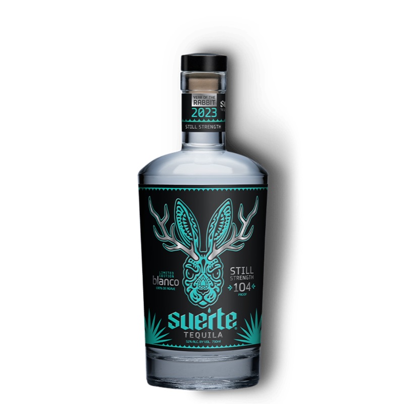 Suerte Tequila Blanco Still Strength 750ML 750ml Bottle