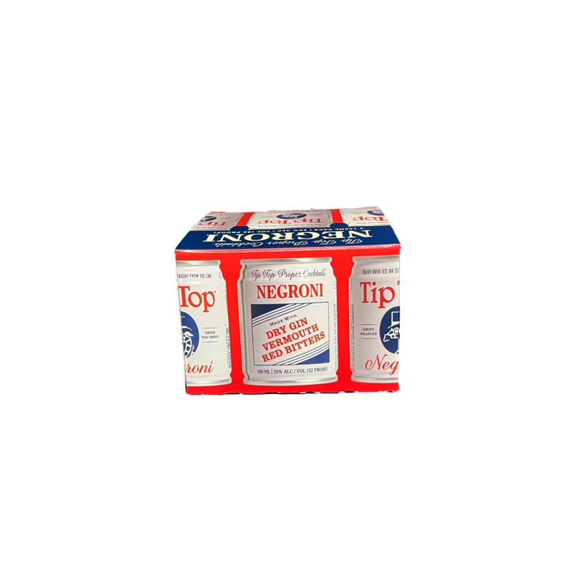 Tip Top Negroni 100ML 4 Pack Cans 4 Pack