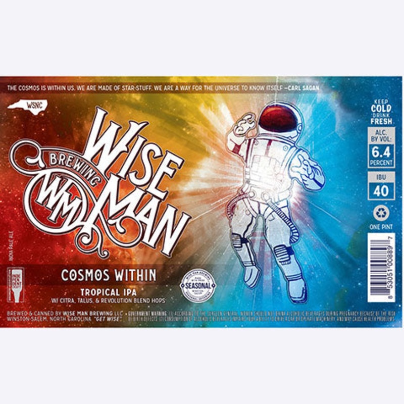 Wise Man Cosmos Within Tropical IPA 16OZ SINGLE CAN