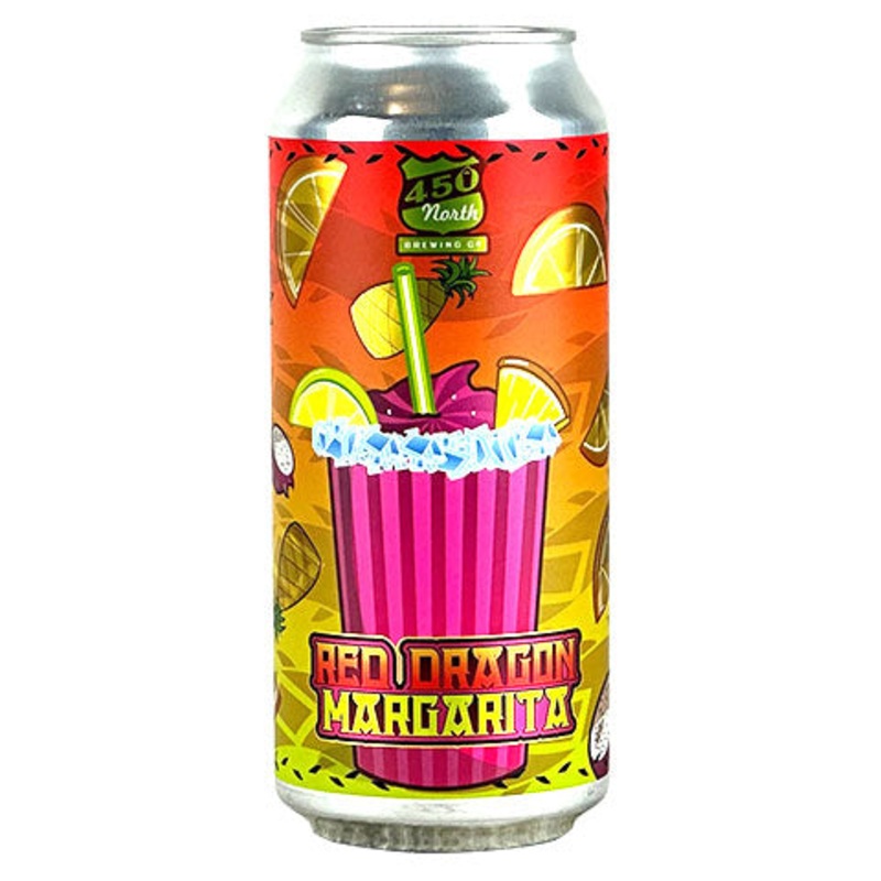 450 North SLUSHY XXL Red Dragon Margarita Sour 16OZ SINGLE CAN