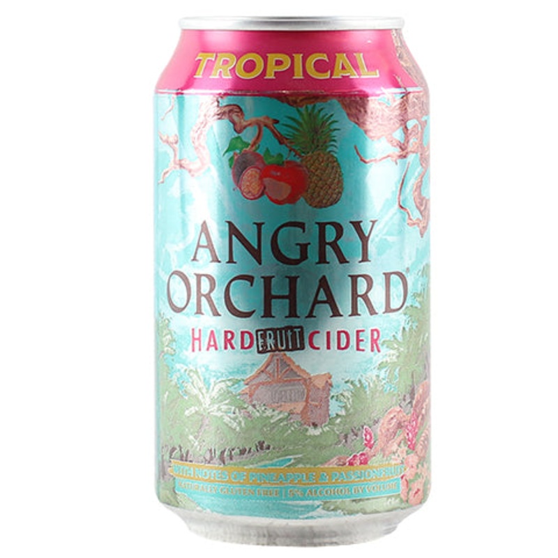 Angry Orchard Tropical Hard Fruit Cider 12OZ SINGLE CAN