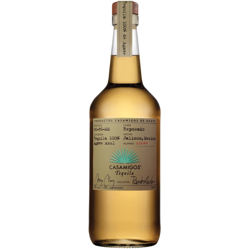 CASAMIGOS TEQUILA REPOSADO 80 W/ 4 COASTERS 750ML 750ML