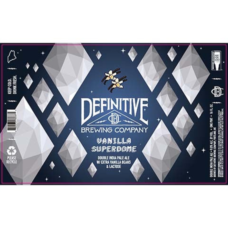 Definitive Vanilla Superdome DIPA 16OZ SINGLE CAN