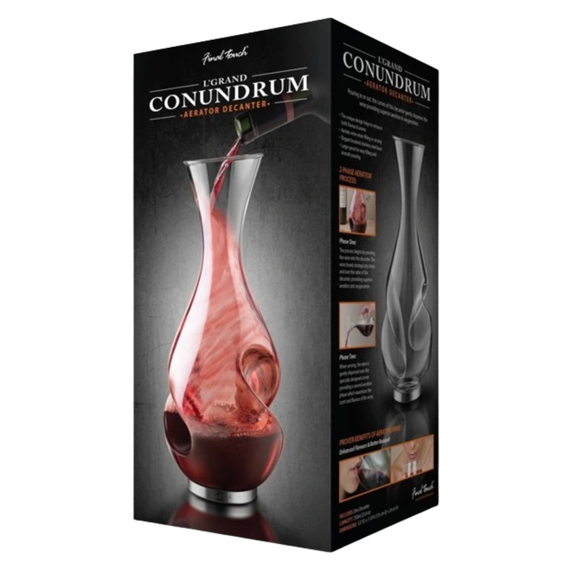 FINAL TOUCH LGRAND CONUNDRUM DECANTER @ Southgate [1008931] ml