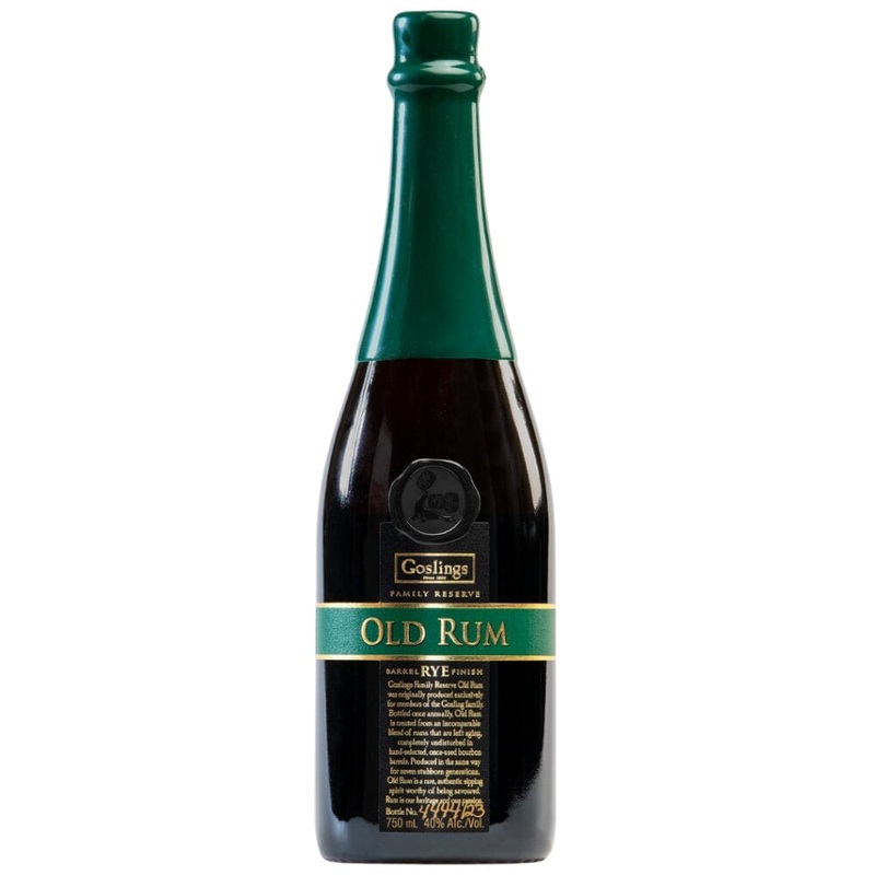 Goslings Family Reserve Old Rum Barrel Rye Finish