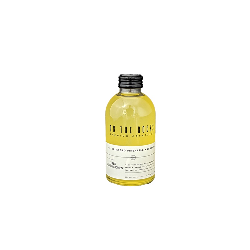 On The Rocks Jalapeno Pineapple Margarita 200ML
