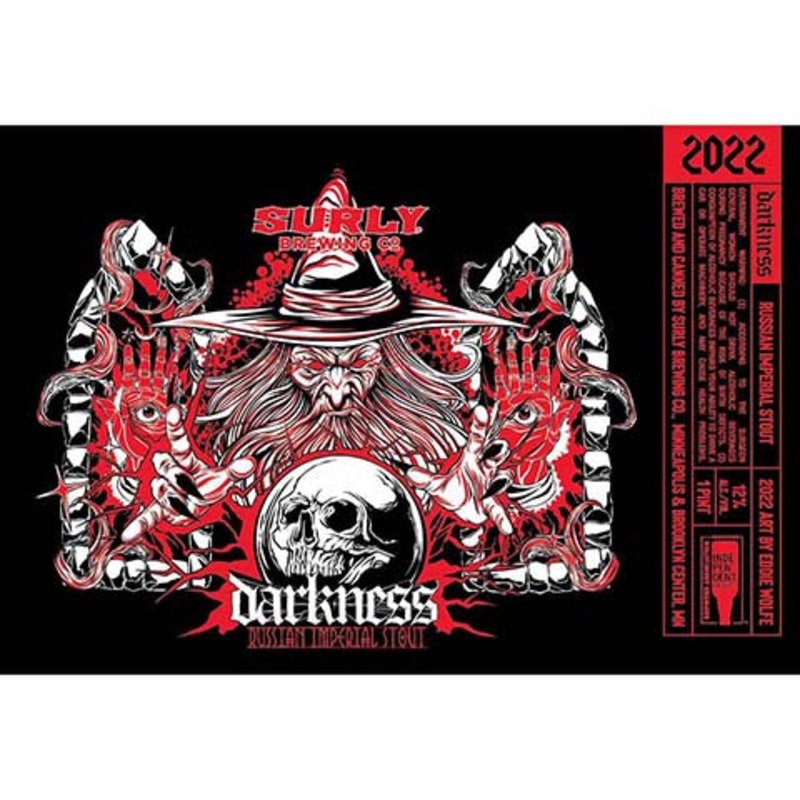 Surly Darkness Russian Imperial Stout 16OZ CAN