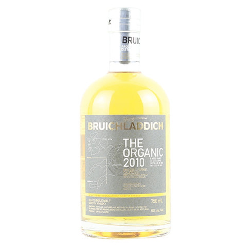 Bruichladdich The Organic 2010 Single Malt Scotch Whisky 750ML BTL