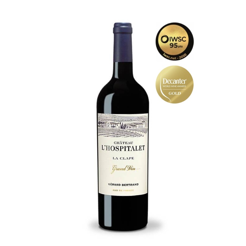 Chteau L’Hospitalet Grand Vin red wine 2021 750ml