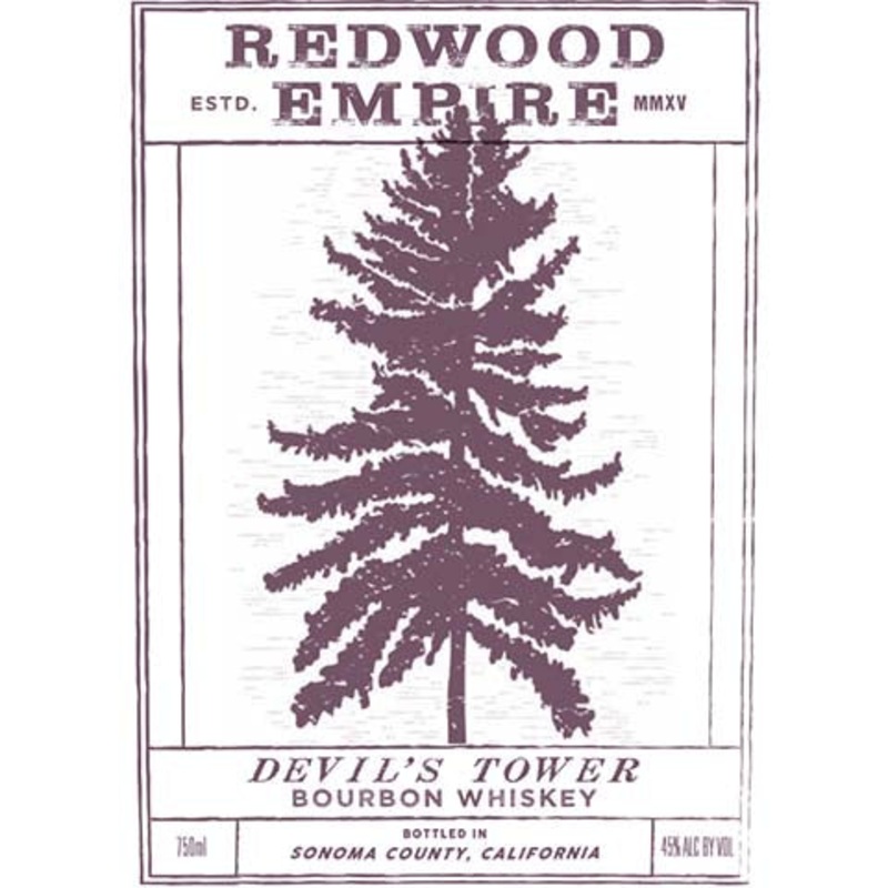 Redwood Empire Devil’s Tower Bourbon Whiskey 750ML BTL