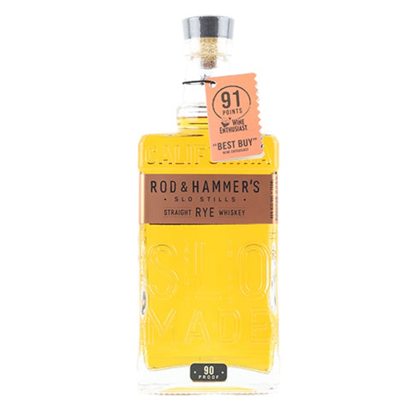Rod & Hammer’s SLO Stills Straight Rye 750ML BTL