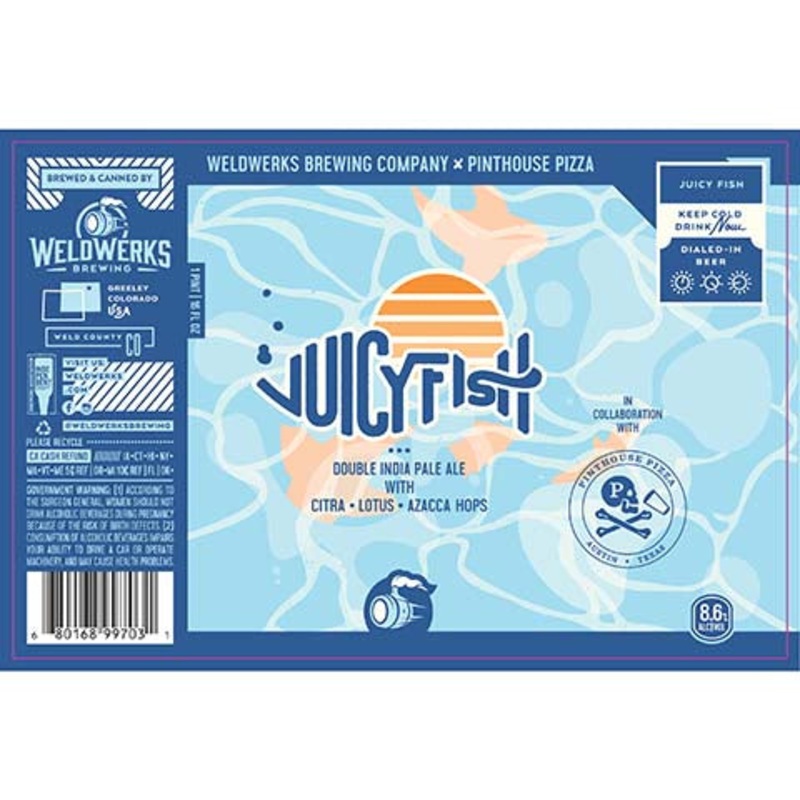 Weldwerks Juicy Fish DIPA 16OZ SINGLE CAN