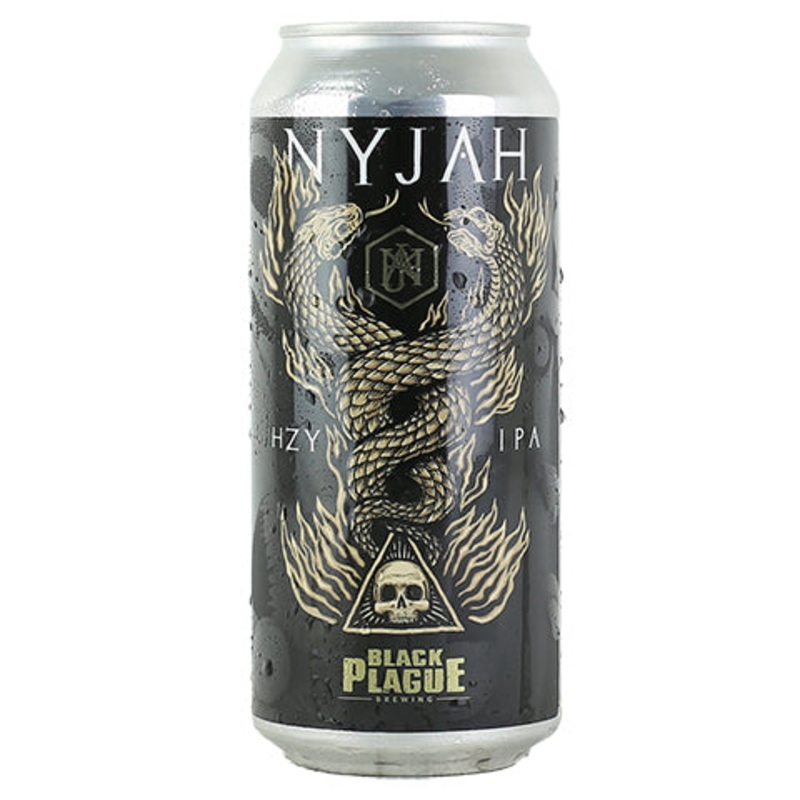 Black Plague Nyjah Hazy IPA 16OZ SINGLE CAN