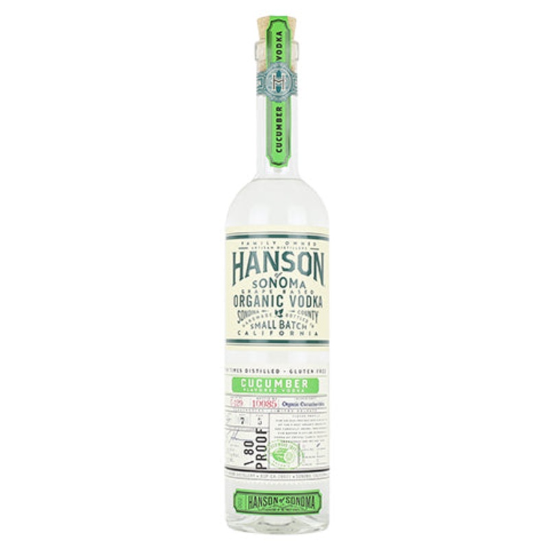 Hanson of Sonoma Small Batch Organic Cucumber Vodka 750ML BTL
