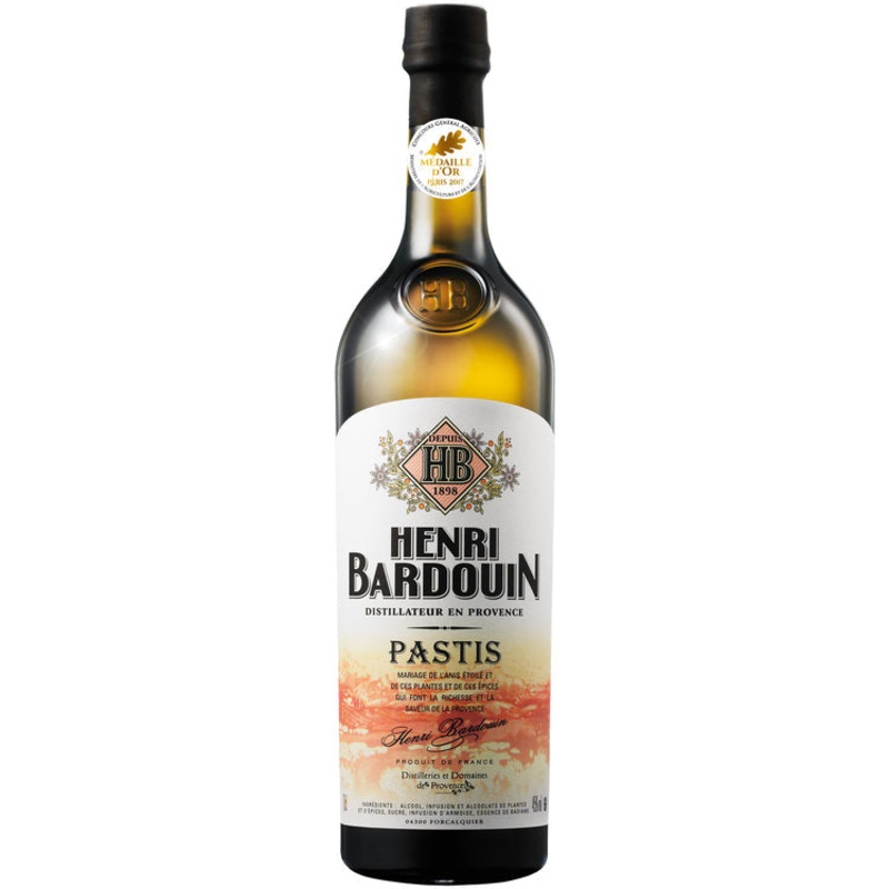 Henri Bardouin Pastis 90 W/ Glass 750ML 750ML