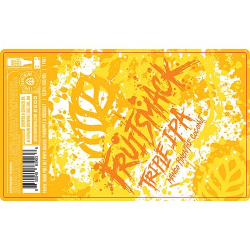 Lupulin Fruitsmack TIPA – Mango, Pineapple, Coconut 16OZ SINGLE CAN