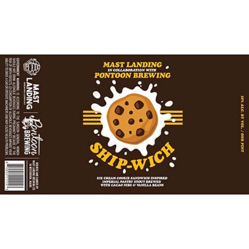 Mast Landing Ship-Wich Imperial Pastry Stout 16OZ SINGLE CAN