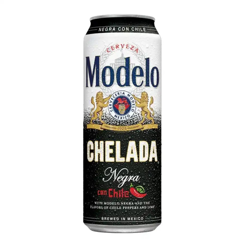 Modelo Negra Chelada con Chile 24oz Can