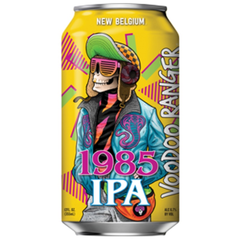 New Belgium VooDoo Ranger 1985 IPA 24 – 12oz Cans, 6 Pack